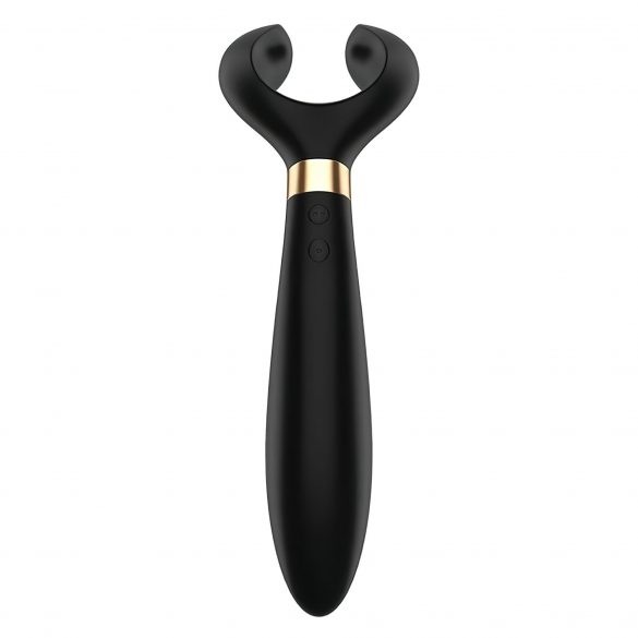 Satisfyer Endless Fun - Rechargeable, Waterproof Couple's Vibrator (Black) 