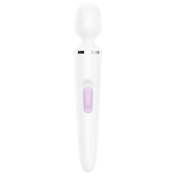 Satisfyer Wand-er Woman - waterproof massaging vibrator (white)