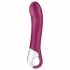 Satisfyer Big Heat - Rechargeable Warming G-Spot Vibrator (Red) 