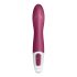 Satisfyer Big Heat - Rechargeable Warming G-Spot Vibrator (Red) 