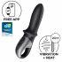 Satisfyer Hot Passion - smart warming anal vibrator (black)