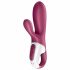 Satisfyer Hot Bunny - Smart Warming Clitoral Vibrator (Red) 