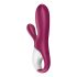 Satisfyer Hot Bunny - Smart Warming Clitoral Vibrator (Red) 