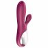 Satisfyer Hot Bunny - Smart Warming Clitoral Vibrator (Red) 