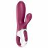 Satisfyer Hot Bunny - Smart Warming Clitoral Vibrator (Red) 