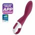 Satisfyer Heated Thrill - Smart Warming Vibrator (Red) 