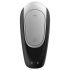 Satisfyer Double Fun - smart, waterproof, remote-controlled couples vibrator (black)