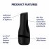 Satisfyer Men Classic - Manual Suction Masturbator (Black) 