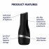 Satisfyer Men Classic - Manual Suction Masturbator (Silver) 