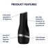 Satisfyer Men Classic - Manual Suction Masturbator (Silver) 