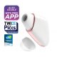 Satisfyer Love Triangle - Smart Air-Pulse Clitoral Stimulator (White)