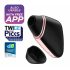 Satisfyer Love Triangle - Smart Air-Pulse Clitoral Stimulator (black) 