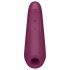 Satisfyer Curvy 1+ - Smart Air-Pulse Clitoral Stimulator (Red) 