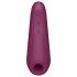 Satisfyer Curvy 1+ - Smart Air-Pulse Clitoral Stimulator (Red)