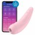 Satisfyer Curvy 2+ - Smart Clitoral Stimulator with Air Pulse Technology (Pink) 