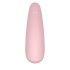 Satisfyer Curvy 2+ - Smart Clitoral Stimulator with Air Pulse Technology (Pink) 