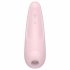 Satisfyer Curvy 2+ - Smart Clitoral Stimulator with Air Pulse Technology (Pink) 