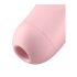 Satisfyer Curvy 2+ - Smart Clitoral Stimulator with Air Pulse Technology (Pink) 