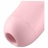 Satisfyer Curvy 2+ - Smart Clitoral Stimulator with Air Pulse Technology (Pink) 