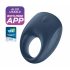 Satisfyer Strong One - Smart Vibrating Cock Ring (Blue) 