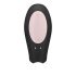 Satisfyer Double Joy - Smart, Rechargeable, Waterproof Couples Vibrator (Black) 