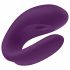 Satisfyer Double Joy - Smart, Rechargeable, Waterproof Couples Vibrator (Purple) 