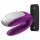 Satisfyer Double Fun - Smart Waterproof Couples Vibrator (Purple) 