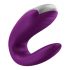 Satisfyer Double Fun - Smart Waterproof Couples Vibrator (Purple) 