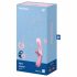 Satisfyer Hot Lover - Smart Vibrator (Pink) 