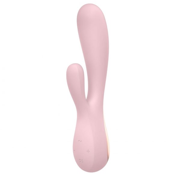 Satisfyer Mono Flex - smart waterproof vibrator (pale pink)