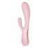 Satisfyer Mono Flex - Smart Waterproof Vibrator (Pale Pink) 