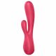 Satisfyer Mono Flex - Smart Waterproof Vibrator (Red) 