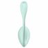 Satisfyer Smooth Petal - Smart Vibrating Egg (Green) 