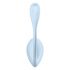 Satisfyer Smooth Petal - Smart Vibrating Egg (Blue) 