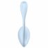 Satisfyer Smooth Petal - Smart Vibrating Egg (Blue) 