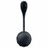 Satisfyer Ribbed Petal - Remote Control Vibrating Egg (Black)