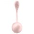 Satisfyer Ribbed Petal - remote control vibrating egg (pink)