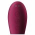 Satisfyer Dual Crush - Rechargeable Vaginal and Clitoral Vibrator (Red) 