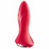 Satisfyer Rotator Plug 1 - Rechargeable, Beaded Anal Vibrator (Red) 