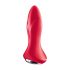 Satisfyer Rotator Plug 1 - Rechargeable, Beaded Anal Vibrator (Red) 