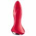 Satisfyer Rotator Plug 1 - Rechargeable, Beaded Anal Vibrator (Red) 