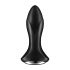 Satisfyer Rotator Plug 1 - Rechargeable Beaded Anal Vibrator (Black) 