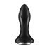 Satisfyer Rotator Plug 1 - Rechargeable Beaded Anal Vibrator (Black) 