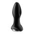 Satisfyer Rotator Plug 2 - Rechargeable Beaded Anal Vibrator (Black) 