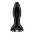 Satisfyer Rotator Plug 2 - Rechargeable Beaded Anal Vibrator (Black) 