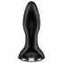 Satisfyer Rotator Plug 2 - Rechargeable Beaded Anal Vibrator (Black) 