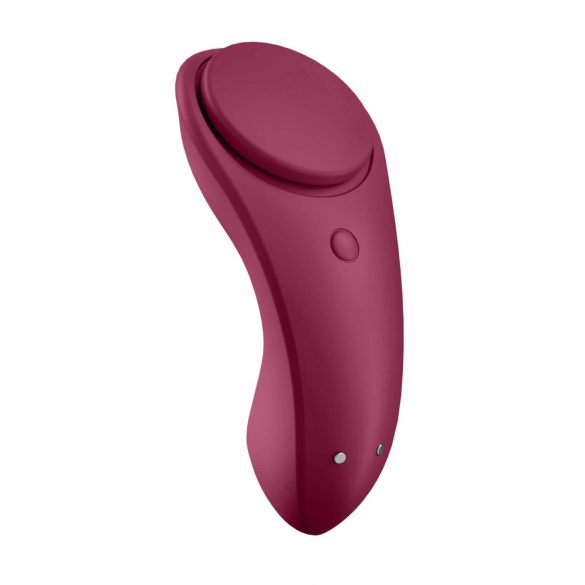 Satisfyer Sexy Secret - Smart Waterproof Panty Vibrator (Burgundy) 