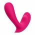 Satisfyer Top Secret - Smart Dual-Motor Vibrator (Pink) 