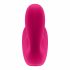 Satisfyer Top Secret - Smart Dual-Motor Vibrator (Pink) 