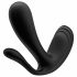 Satisfyer Top Secret Plus - Smart Triple Arm Vibrator (Black) 